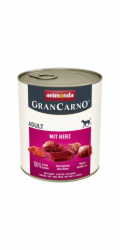 ANIMONDA GranCarno Adult se srdíčky - mokré krmivo pro psy - 800g