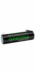 PATONA nabíjecí baterie 18650 Li-lon 3000mAh PREMIUM 3,7V s páskovými vývody pro pájení