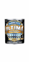 Barva na kov Hammerite Ultima Matt, 0,7 l, černá