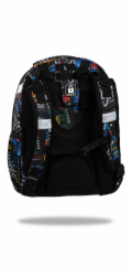 Batoh CoolPack Big City, černá/různé barvy