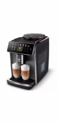 Saeco GranAroma SM6582/10 automatický kávovar, 1500 W, vestavěný mlýnek, 15 barů, dotykový displej, 6 profilů