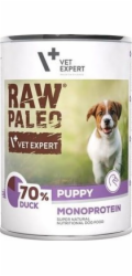 VETEXPERT Raw Paleo Puppy Monoprotein Duck - mokré krmivo pro štěňata - 400 g