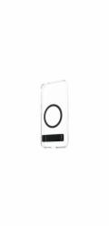 CARE by PanzerGlass - Zadní kryt pro mobilní telefon - stojan - 100% recyklovaný polykarbonát, 100% recyklovaný termoplastický polyuretan (TPU) - průsvitná, černý stojan - pro Samsung Galaxy S25