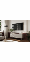 Cama 3D RTV skříň TRESSE 150x40x55 kašmírová matná