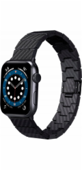Pásek z uhlíkových vláken Pitaka, černý - AW Ultra 2/1 (49 mm) 9/8/7 (45 mm)/6/SE/5/4 (44 mm)/3/2/1 (42 mm)