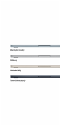 Apple MacBook Air 13"/M4/13,6"/2560x1664/16GB/512GB SSD/M4/Sequoia/Sky Blue/1R