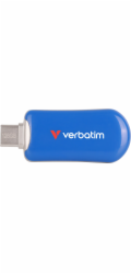 Verbatim Plectra Blue      128GB  USB-C Flash Drive          30233