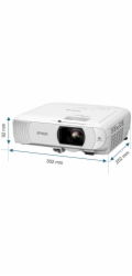 Epson EH-TW840 4000 ANSI lumen 3LCD 1080p (1920x1080) Bílá