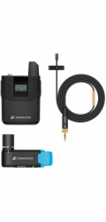 Sennheiser AVX-MKE2 SET - bezdrátový kamerový systém s mini vysílačem a profesionálním mikrofonem MKE2 plně automatický