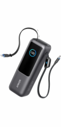 Anker ZOLO Powerbanka 25000mAh 165W Vestavěný USB-C kabel Šedá