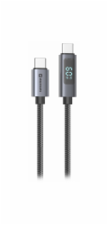 Swissten LCD kabel USB-C / USB-C 1m