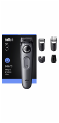 Zastřihovač vousů Braun BT3560, šedý