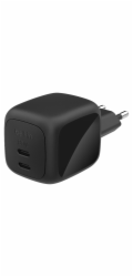 Belkin Charger Dual USB-C 67W  PD + PPS , black      WCH020kqBK