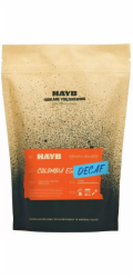 HAYB kávová zrna Colombia Espresso bez kofeinu 250g