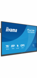 iiyama ProLite TN7505A-B1AG - 75" Trída úhloprícky (74.52" zobrazitelný) displej LCD s LED podsvícením - interaktivní digital signage - s dotyková obrazovka (multi touch) / volitelná funkce PC slotu -