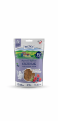 BALTICA Przysmaki Regionów Puppy Mono Masové pásky Krůta – pamlsek pro psa – 90 g