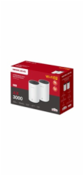 WiFi router TP-Link Mercusys Halo E85X(2-pack) WiFi 6, AX3000, 1x 2,5GLAN, 2x GLAN2,4/5 GHz