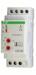 F&F Relé pro sledování sledu fází a asymetrie 10A 1P 0,5-15s 40-80V CKF-BT