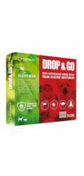 EUROWET Drop&Go Spot-on – kapky proti blechám a klíšťatům pro psa a kočku – 5x2 ml