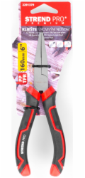Kliešte Strend Pro Premium ComfortGrip DL414, 160 mm, s plochým nosom