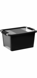 Box s vekom KIS Bi-Box S, 11 lit., čierny, 26x36,5x19 cm