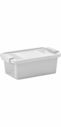Box s vekom KIS Bi-Box XS, 3 lit., biely, 26,5x16x10 cm