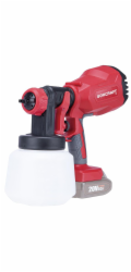 Worcraft CSG-S20LiA ShareSYS, 20V Li-Ion, 1000 ml, stříkací pistole, na barvy