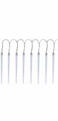 Řetěz MagicHome Vánoce Icicle, 288x LED studená bílá, 8 rampouchů, efekt vodopádu, 230 V, 50 Hz, IP4