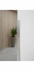 Strend Pro CS147, Alu 1500x40x0,8 mm, stříbrný matný, 0,8 mm, rohový