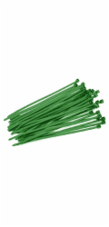 Páska Strend Pro CT66BG, 150x2,5 mm, 50 ks, zelená, nylon, vázání