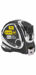 Metr GIANT CR-G44, 3 m, 16 mm, svinovací, Chrome/Nylon