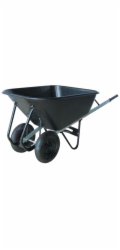 Foukač Greenlawn Titan 180 l, 2x nafukovací kolo, plast, max. 180 kg (v demontu)