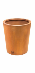 Květináč G21 Corten Round, 45 x 50 x 45 cm