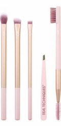 Real Techniques Sada štětců na oční make-up Natural Beauty (5 ks)