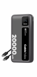 OBAL:ME CablePulse Powerbanka 20000mAh 22,5W Black