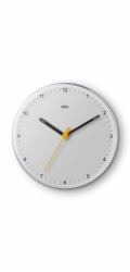 Braun BC 26 W weiß  Quarzwanduhr