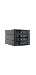 CHIEFTEC SATA/SAS Backplane CBP-3141SAS, 3 x 5.25" bays for 4 SAS/S-ATA HDDs, Hot-Swap, full aluminium