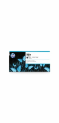 HP 727 Black matte DJ Ink Cart, 300 ml, C1Q12A