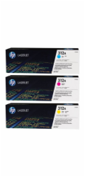 HP 312A trojbalení - azurová, purpurová, žlutá
