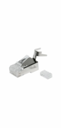 Konektor RJ45 CAT6A STP 8p8c stíněný, drát