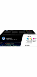 HP CF253XM - originální HP 201X 3-pack High Yield Cyan/Magenta/Yellow Original LaserJet Toner Cartridges (CF253XM) (2,300 / 2,300 / 2,300 pages)