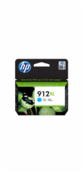 HP 912XL High Yield Cyan Original Ink Cartridge (825 pages) blister