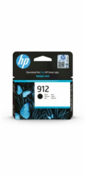 HP 912 Black Original Ink Cartridge (250 pages)