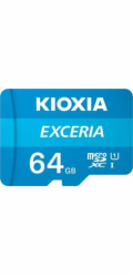 KIOXIA Exceria microSD card 64GB M203, UHS-I U1 Class 10