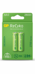GP AA ReCyko 2 600 mAh, nabíjecí, 2 ks PP