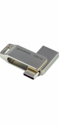 GOODRAM Flash Disk 128GB ODA3, USB 3.2, stříbrná ODA3-1280S0R11