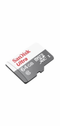Sandisk MicroSDXC karta 64GB Ultra (80MB/s, Class 10 UHS-I, Android)