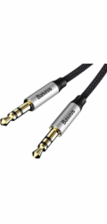 Baseus Yiven Audio kabel 3,5 samec Audio M30 1,5 m - stříbrno-šedý