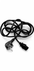 Napájecí kabel Logo CEE7 - C13, 3m (65933)