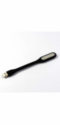 USB lampa, 6 LED, černá